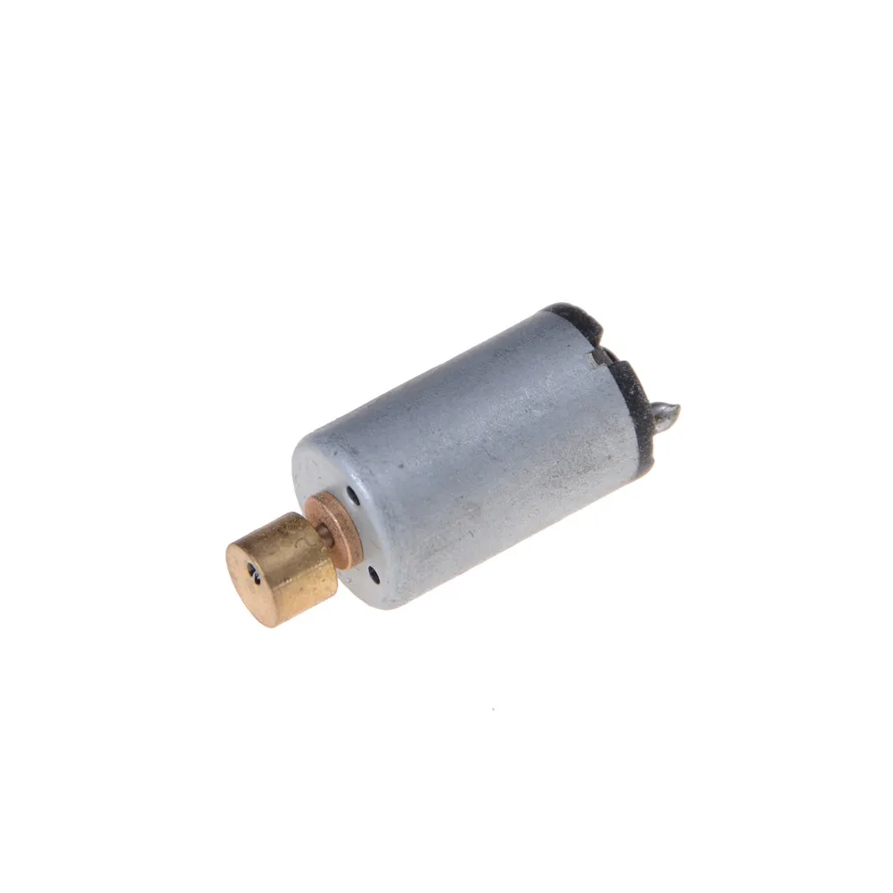 

DC Vibration Motor 1.5-6V 1750-7000RPM Output Speed Electric Mini Vibration Motor Silver+Gold DC Motor 1pcs