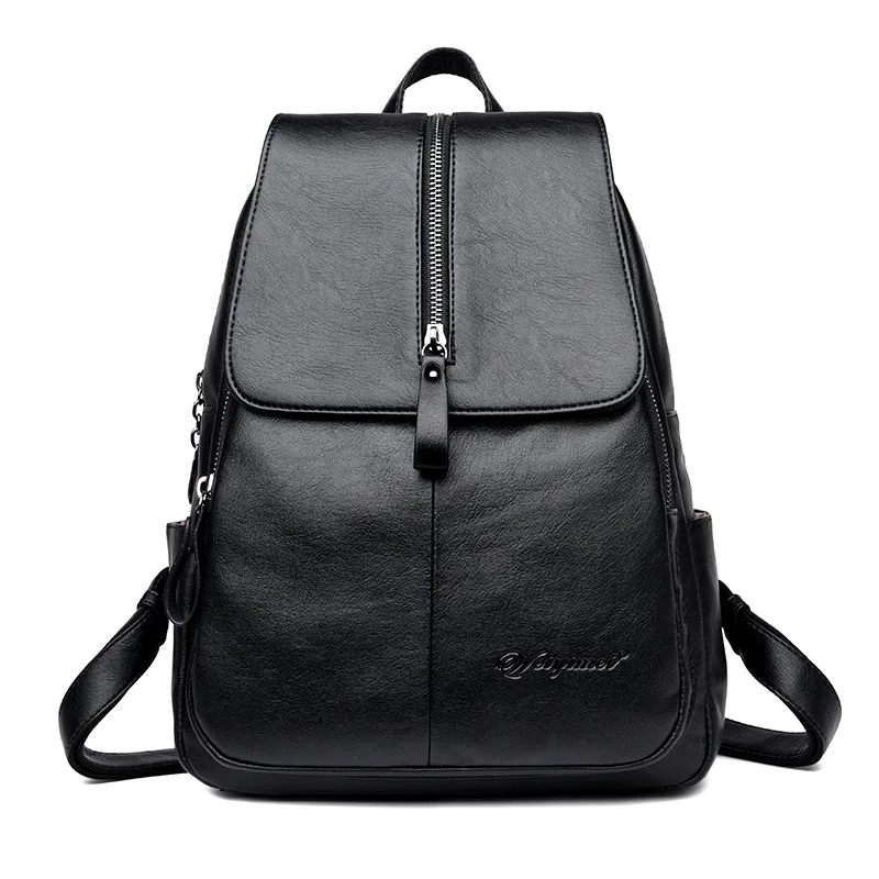 

Fashion Women Backpack Designer Leather Preppy Style School Bag Large Capacity Backpacks for Teenagers Girls Travel Bag Rucksack