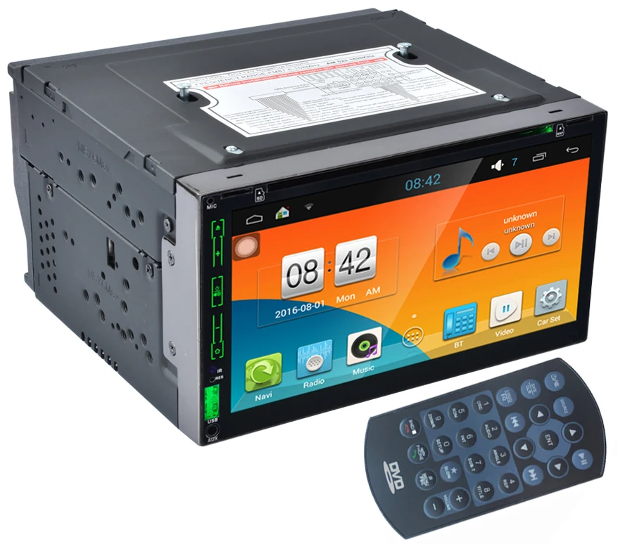 7" 2Din Car DVD Player Android 4.4 Car Tap PC Tablet autoradio 2 din