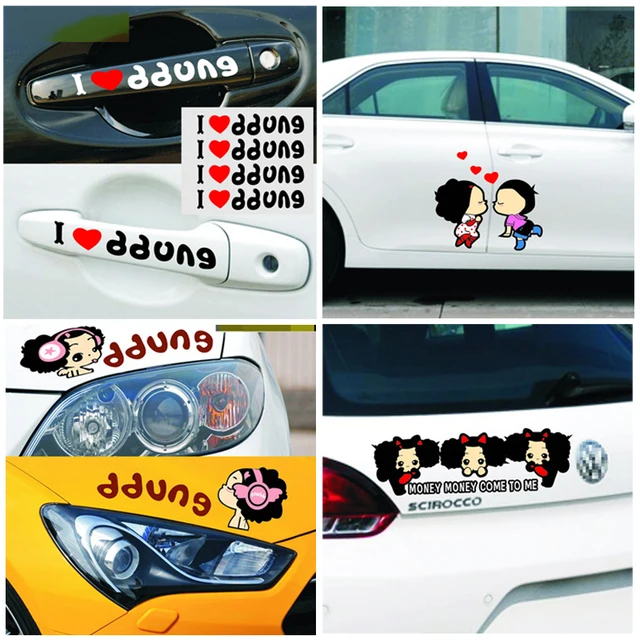 54 Gambar Stiker Kartun Untuk Mobil Gratis Terbaik
