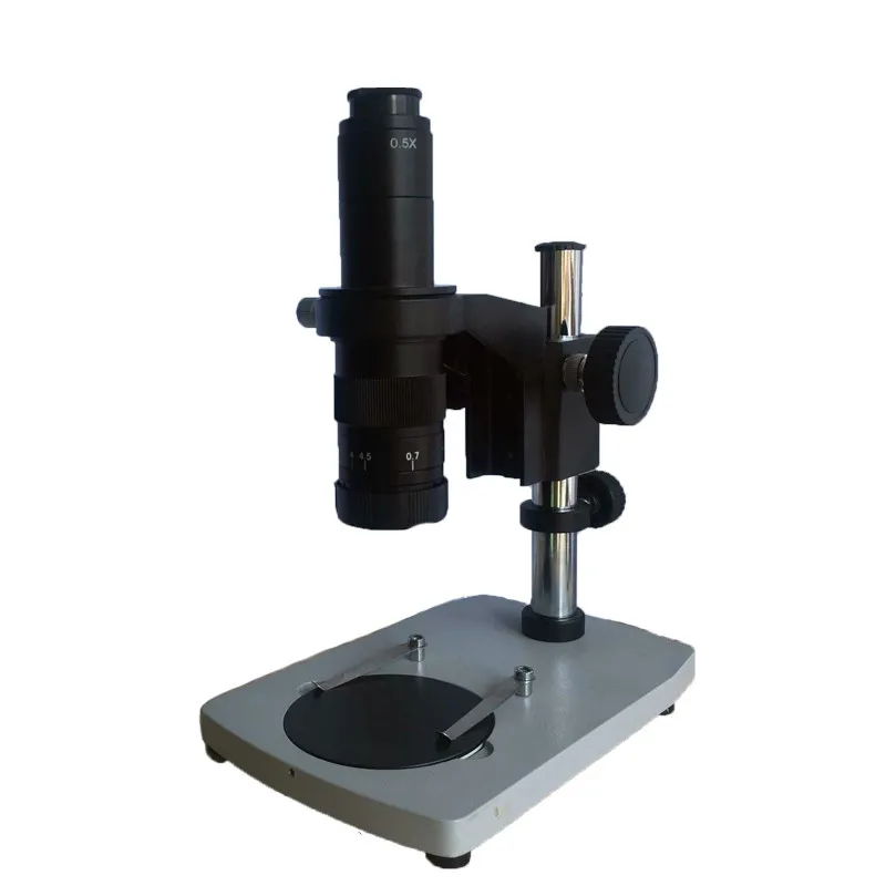 

FGHGF XDC-10B Electron Microscope 0.7-4.5X Video Microscope PCB Soldering Mobile Phone Repair Tool Zoom Lens Digital Magnifier
