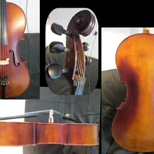 Strad стиль твердой древесины песня 5 струн 4/4 Виолончель, большой, глубокий Рик Звук#13142