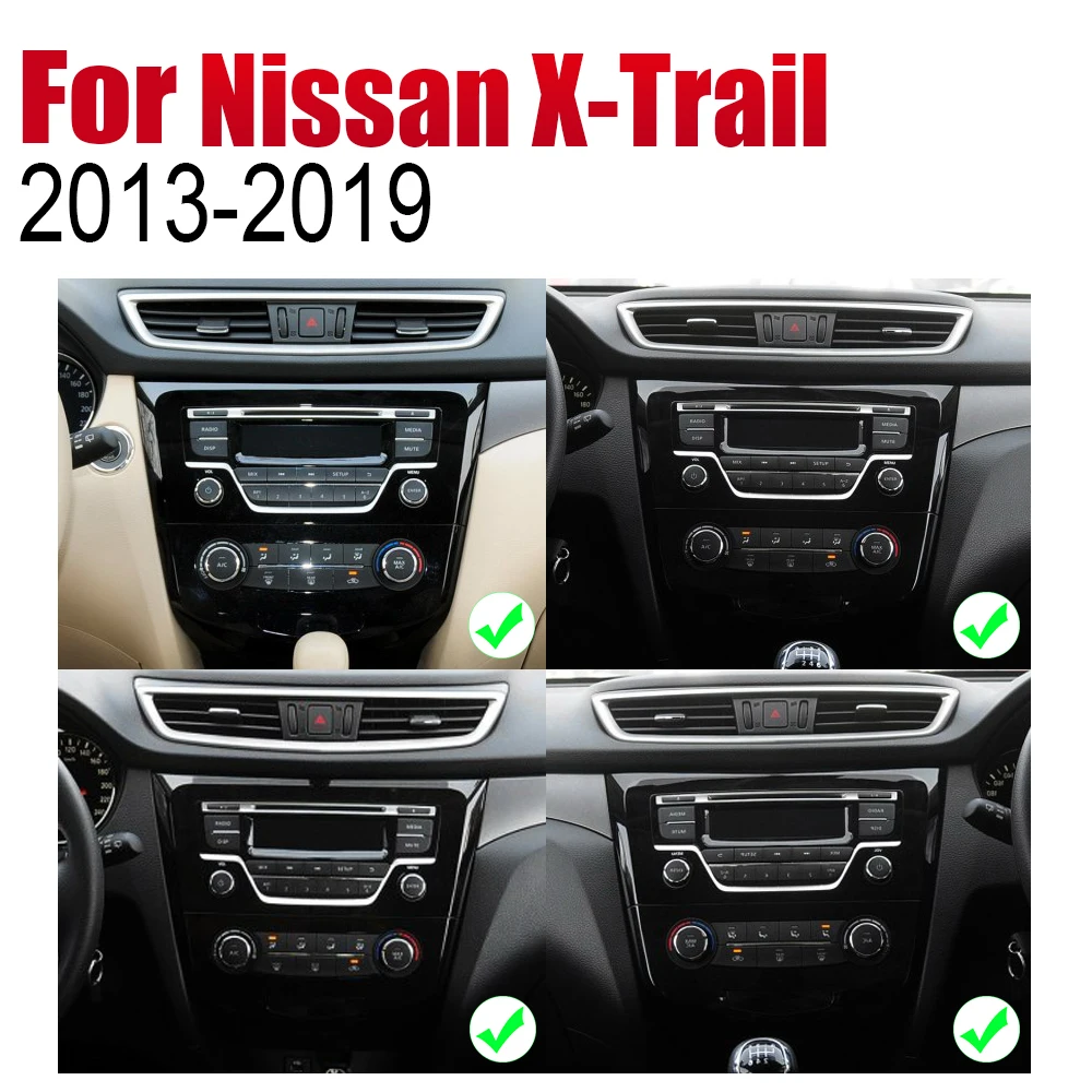 Автомобильный плеер с GPS навигацией для Nissan X Trail 2013 2014 2015 2016 2017 2018 2019 Android