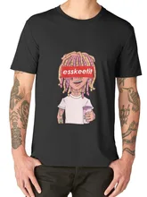 Awesome T Shirts Crew Neck Short Sleeve Summer Mens Lil Pump Lean Cup Tee Shirt