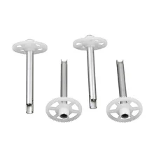 F17357 JXD 509V 509W 509G 4Pcs Steel Drive Gear for JXD-509-19 Quadcopter Hexacopter 4/6 Axle Gyro UAV RC Drone Spare Parts