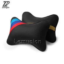 ZD 1X подушка на шею для автомобиля три основных цвета подголовник для Alfa Romeo 159 156 Fiat 500 Citroen C5 C3 Renault Duster Megane 2 Logan