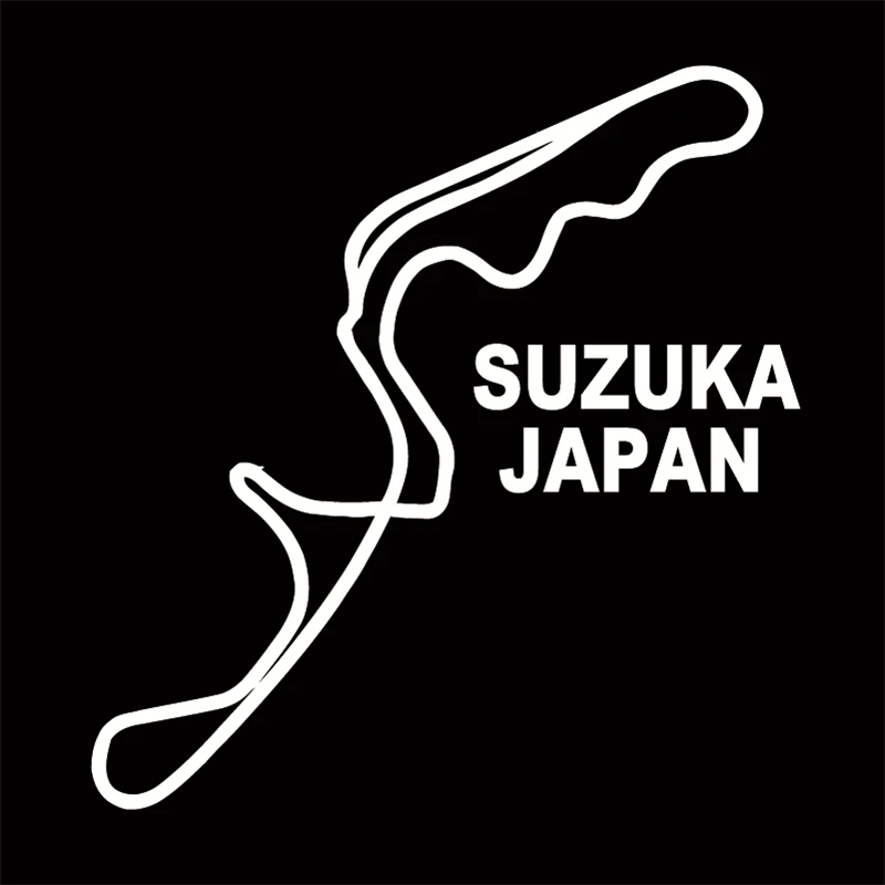 SUZUKA Япония стикеры GP DIY гоночная цепь автомобиля трек виниловые художественные