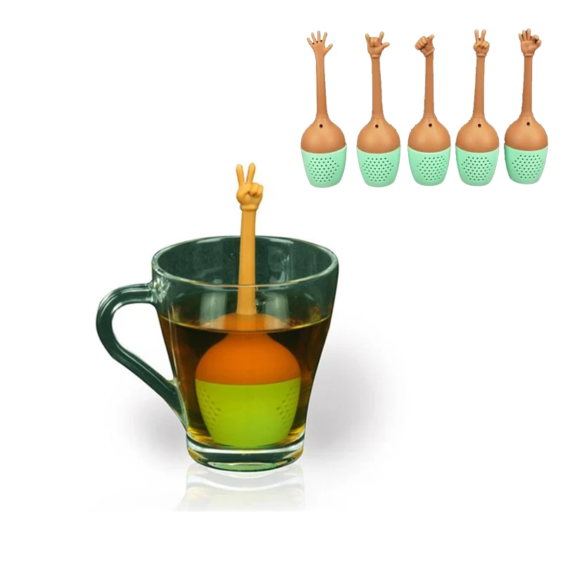 Us 1 99 30 Off Tea Infuser Gadget Creative Hand Gestures Leaf Reusable Bag Coffee Strainer Herbal E Holder Brewing Tool In Us 1 99 30 Off Tea Infuser Gadget Creative Hand Gestures Leaf Reusable Bag Coffee Strainer Herbal E Holder Brewing Tool In