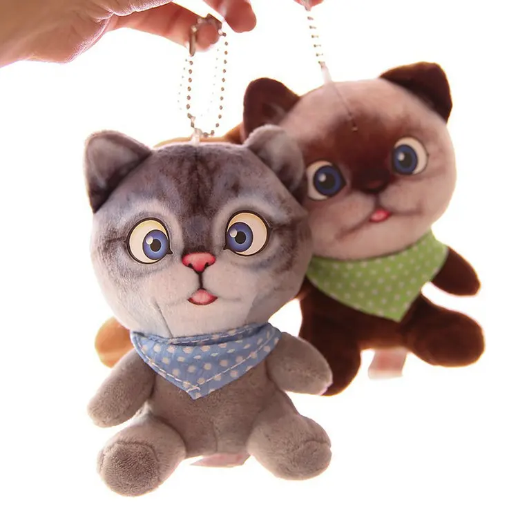 

Drop shipping 3D Printing Cute cat doll Small Pendant plush toy plush doll girl sleeping pillow gift toys