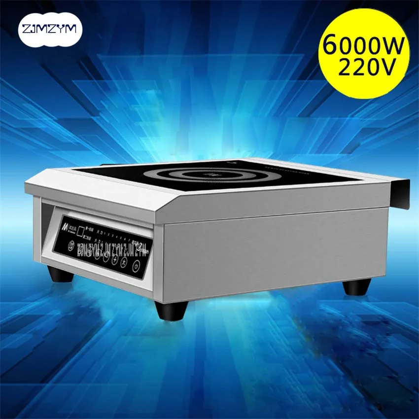 6000 W Commercial Aircraft Easy to operate high-power electromagnetic oven induction cooking pot soup stove electric |
