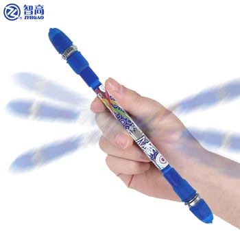 

1 PC Non Slip Spinning Pen Multi Function Pen Beginner Funny Rotating Writing Toy Finger Playing Pens School stationery