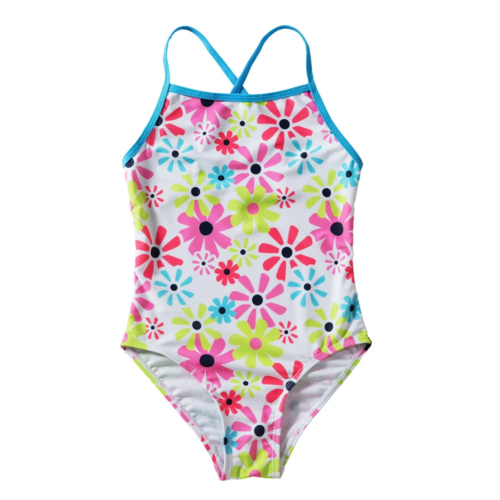Little-Girls-Cross-Back-Sunflower-One-Piece-Swimsuit-TZ410024-1