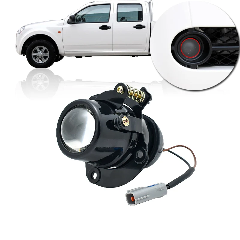

CAPQX High Quanlity Front bumper fog light Daytime Running light For Great Wall Wingle 3 Driving Lamp daylight Foglight DRL