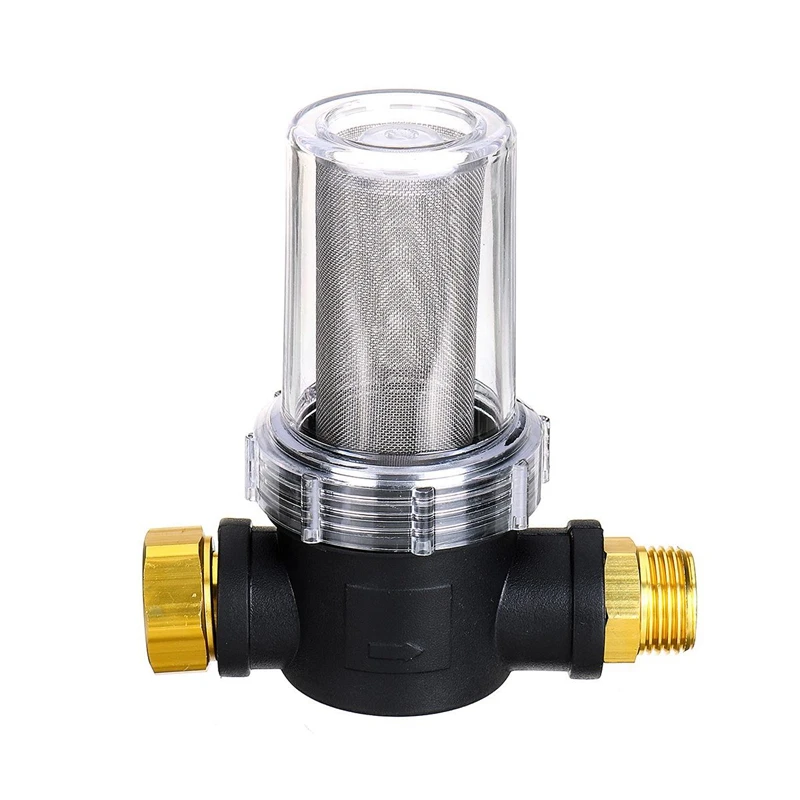 Garden Hose Filter Attachment For Pressure Washers Pump Inlet Filter 3/4 inch Hose Connector Garden Accessories