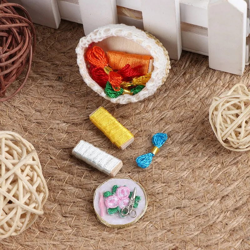 Набор инструментов для мини-вышивки имитация швейных ножниц модель игрушек
