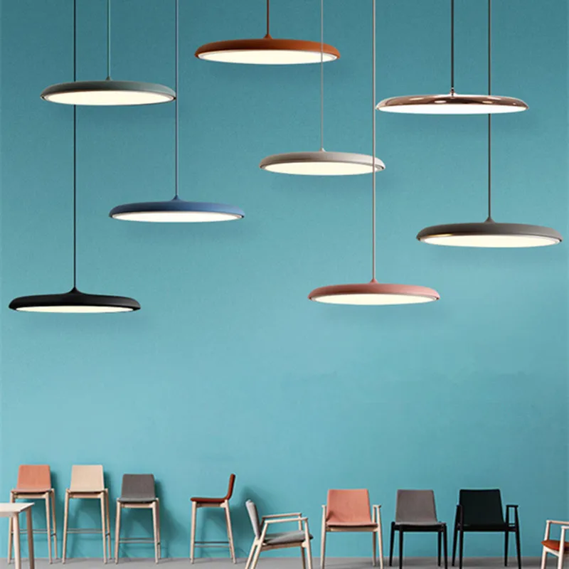 

Kitchen Island Lamp Bar Pendant Lighting Modern LED Pendant Light Hotel Lights Bedroom Study Office Ceiling Lamp Bulb Include