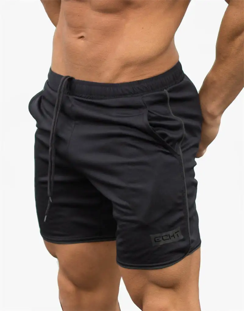 2017 для мужчин s шорты для бодибилдинга хлопок тренировки шорты для женщин фитнес повседневное мышцы Мужской печати по колено удобные