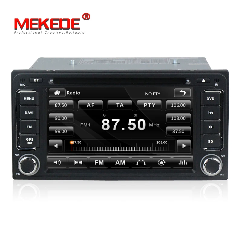 Excellent free shipping Car DVD Player for Toyota Hilux Fortuner Innova old camry/corollaold vios/RAV4+8G map 3