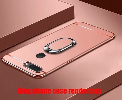 Чехол для samsung Galaxy A7, чехол, 3 в 1, pc, жесткий чехол для телефона, чехлы для телефона с покрытием для samsung A7, Coque SM-A750 - Цвет: Rose