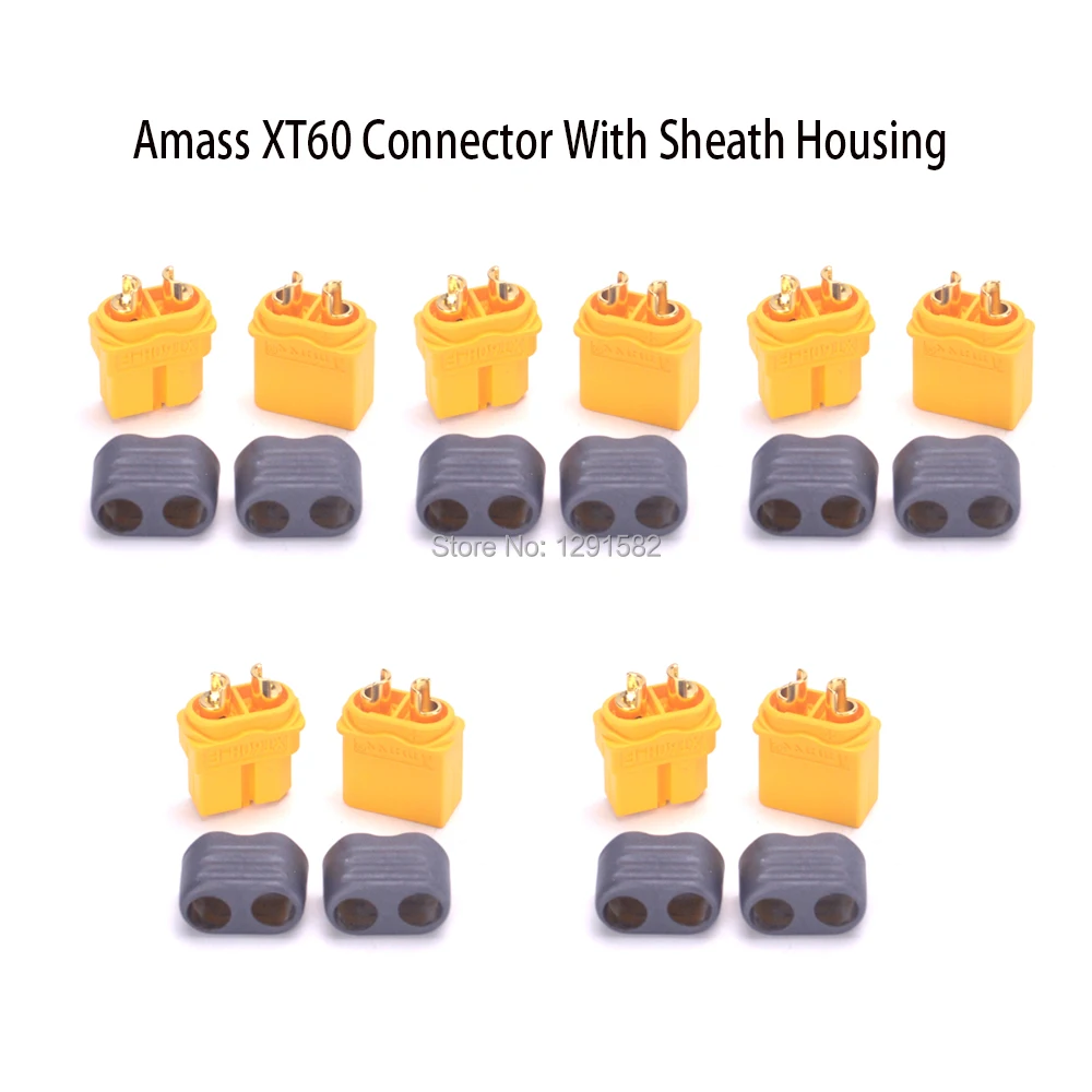 Amass XT60 Connector With Sheath Housing
