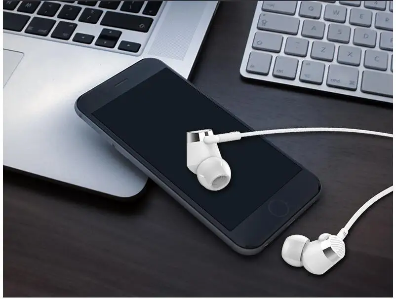 Earphone Metal Bass In-ear HIFI Stereo With Mic Music Volume Control Headpset Smart Quality Fone De Ouvido For Iphone Xiaomi