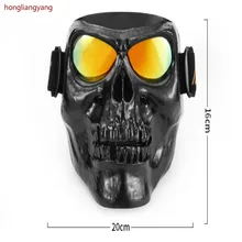 retro helmet for scooter vintage motorcycle helmets capacetes de motociclista skull motorcycle helmet cover skull helmet cover