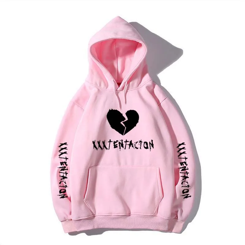 Xxxtentacion broken heart hoodie Clearance