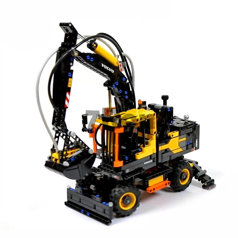 

20023 Technic Excavators Building Blocks Volvo Ew160e Bricks Model Kids DIY Educational Toys Compatible With Lego 42053