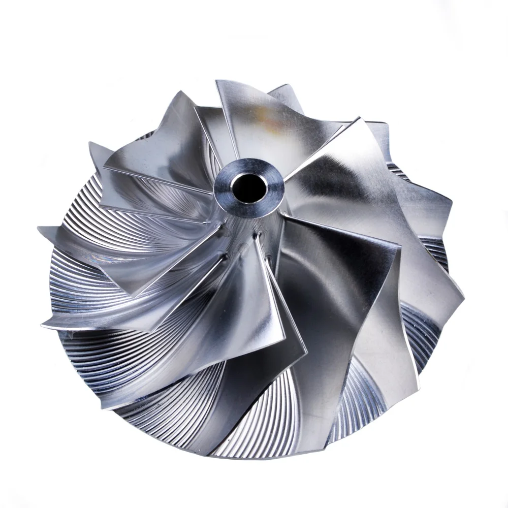 

Kinugawa Turbo Billet Compressor Wheel 49.5/67mm 6+6 Reverse w/ Big Nose for BMW N55 upgrade B03