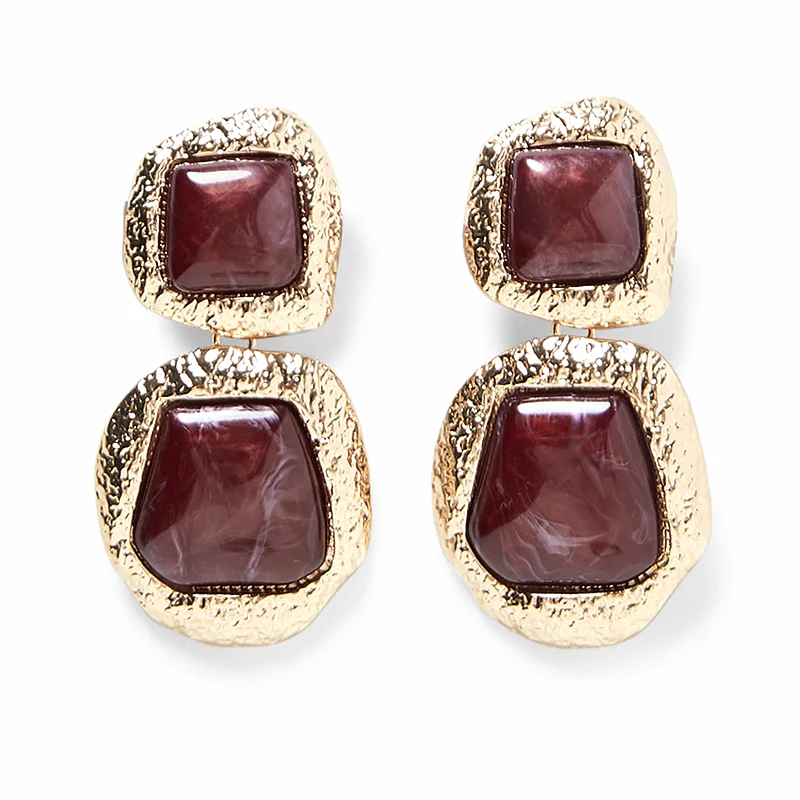 

JUJIA 2019 New ZA Drop Earrings Women Rhinestone Maxi Statement Hanging Earrings Bridal Party Accesssory Jewelry