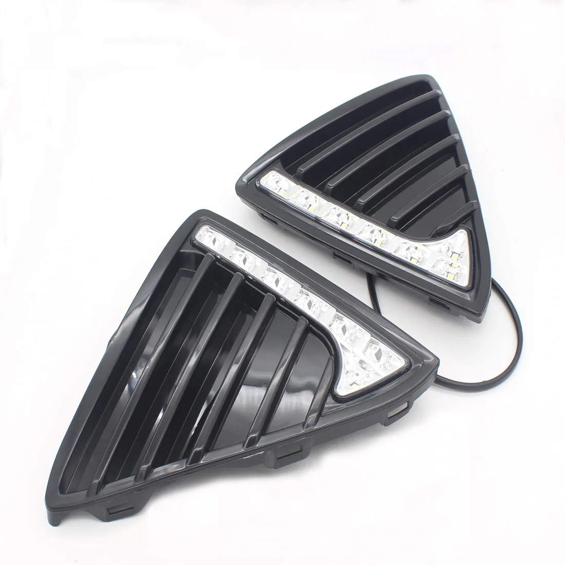 

Dongzhen 2X LED Car DRL Daytime Running Light Fog Light External Light Lamp Decoration Auto Car Styling Fit For Focus 2011-2014