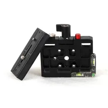 Портативный алюминиевый штатив для камеры с быстроразъемным адаптером с винтами 1/" и 3/8" для Manfrotto 501HDV DSLR KINGJOY KH-6251