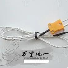 20 шт. x K Тип тефлоновое покрытие термопары wth стекловолокно кабель с оплеткой 1 м кабель