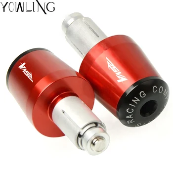 

22MM Handlebar Grips Handle Bar Cap End Plugs For rsv4 aprilia RSV4 R RSV4RR 2009 2010 2011 2012 2013 2014 2015 2016 2017 2018