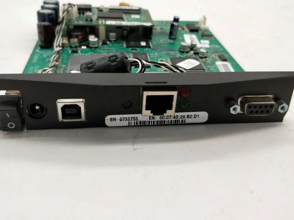 RJ45 Чистый порт материнская плата для zebra lp2844-Z tlp2844-Z основная принтера | Компьютеры