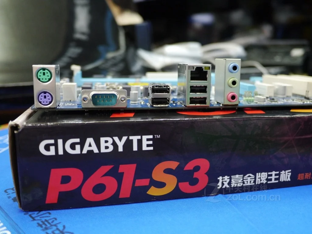 Gigabyte GA-P61-S3 материнской LGA1155 DDR3 USB2.0 16 GB H61 P61 S3 Desktop материнская плата системная плата SATA II PCI-E 3,0 используется