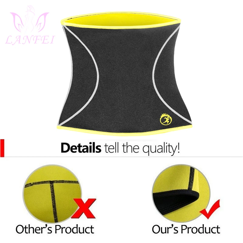 girdles LANFEI Waist Trainer Cinchers Belts Girdle Modeling Body Shapers for Women Slimming Corset Tight Neoprene Sauna Sweat Band Strap thong shapewear