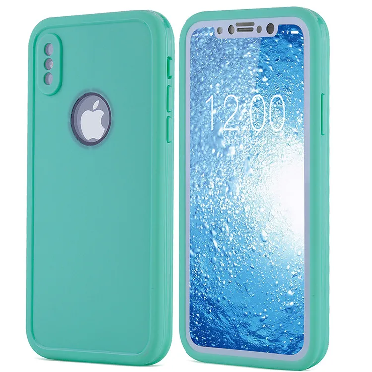 case for iphone se Waterproof ShockProof Dirt Proof Case Full Cover For iPhone XS Max XR X 6S 7 8 Plus  Anti-knock TPU Case for iPhone 8 8 Plus iphone se silicone case