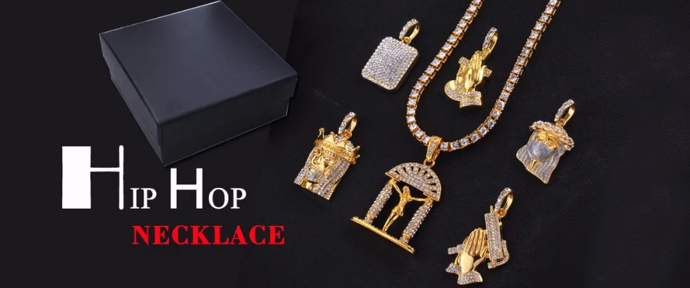 Hip Hop CZ Miami Cuban Choker 18" Cuban& 20" Full Iced Cuban& 1 Row CZ Crystal Chain Combo Set