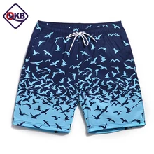 QIKERBONG мужские пляжные шорты бордбоксерские шорты мужские бордшорты повседневные быстросохнущие шорты для геев