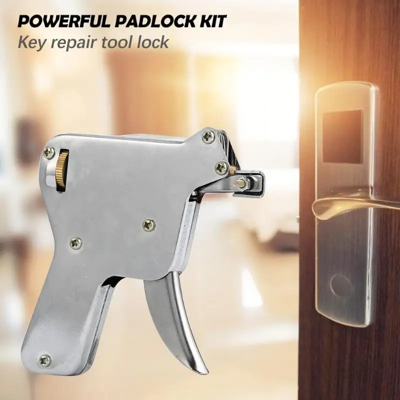 

Locksmith Toolkit Portal Machine Hand Tools 4 Pick Blades+1 Tension Wrench