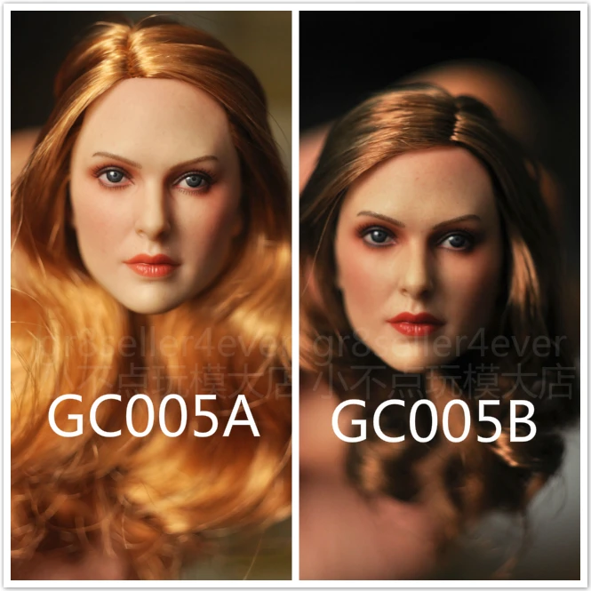 1/6 весы европейская красавица аксессуар для головы девушки GACTOYS женская голова