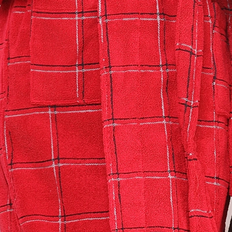 Autumn winter thick long cotton bathrobe men male blanket towel fleece  robe lengthen plus size long-sleeve sleepwear nightgown