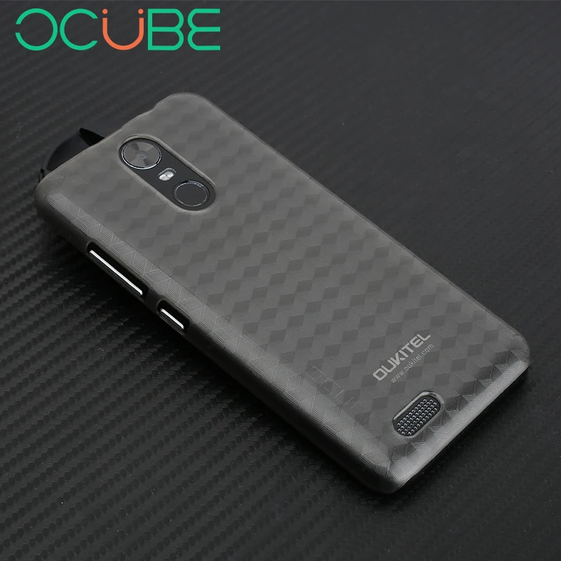 

Case for Oukitel C8 Transparent Protective Back Case Cover luxury flip Protective Cover Case For 5.5"