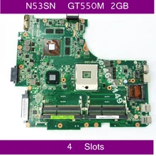 N53SN GT550M 2GB Graphics card memory Mainboard REV 2.2 For Asus N53S N53SV N53SN N53SM laptop motherboard 100% Test Working N53SN GT550M 2GB Graphics card memory Mainboard REV 2.2 For Asus N53S N53SV N53SN N53SM laptop motherboard 100% Test Working