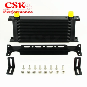 

Aluminum 16 Row Mocal Type AN10 Engine Oil cooler + 248mm Mounting Bracket Kit