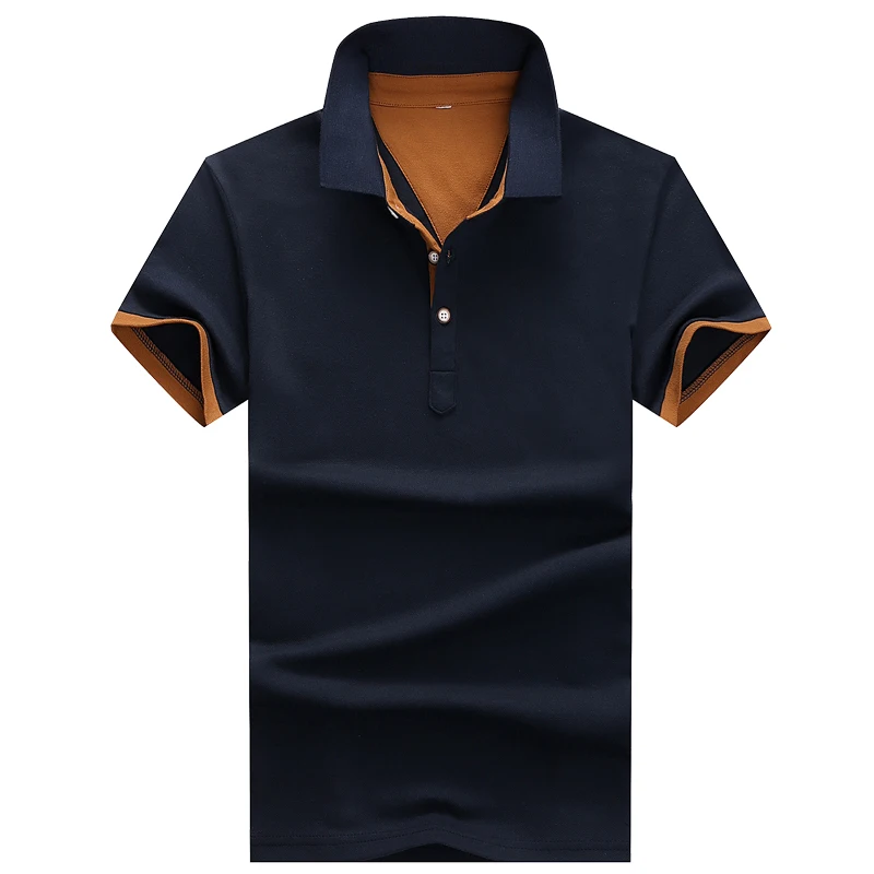 

Poloshirts Men Cotton New Polo Shirts For Men Casual Brand Clothing Business Male Breathable Mens Summer Polos para Hombre C22