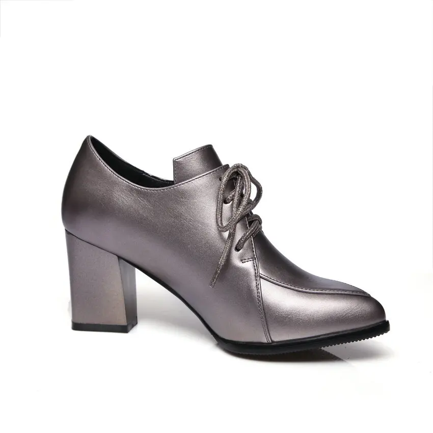 TASSLYNN/ г. женские туфли-лодочки на высоком квадратном каблуке, женская обувь с острым носком, на шнуровке, женская черная обувь для отдыха, весна-осень, размер 34-42