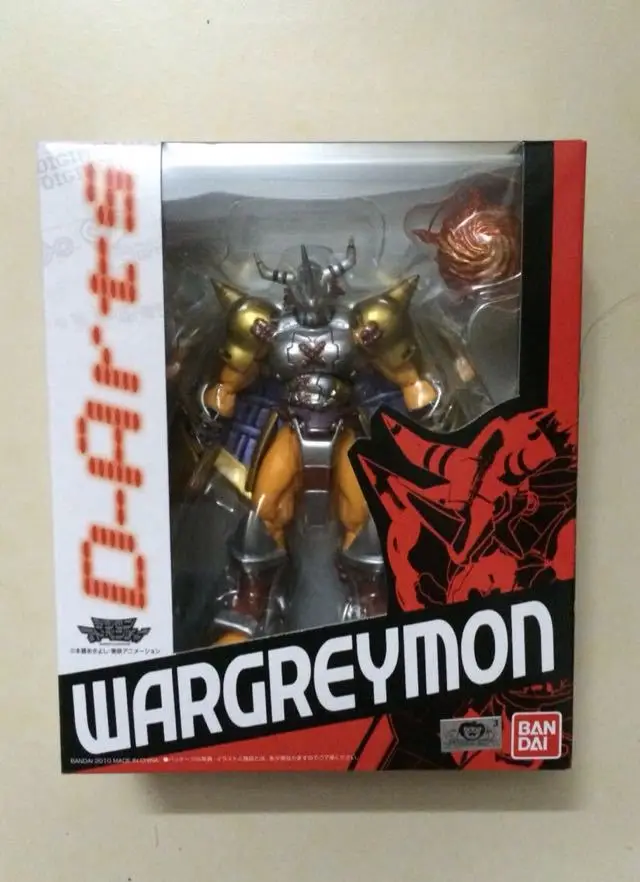 PrettyAngel-Подлинная Bandai D-Arts-WarGreymon "Digimon Adventure"