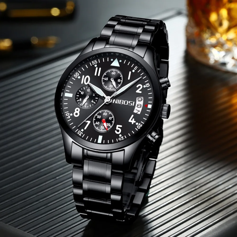 2023 Mens Watches Luxury Business Men Watch Chronograph Male Clock Men Quartz Wristwatches_voghion.com
